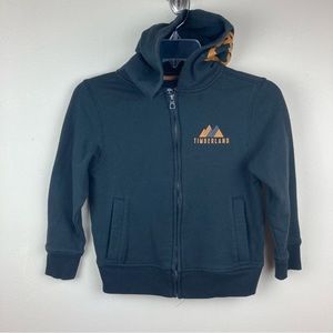 Timberland Zip Front Hoodie Black Small 8